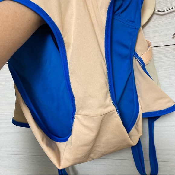 Royal blue shore shapes swimsuit 14 - Picture 8 of 8
